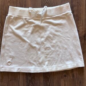 Lily Pulitzer White Terry Skirt